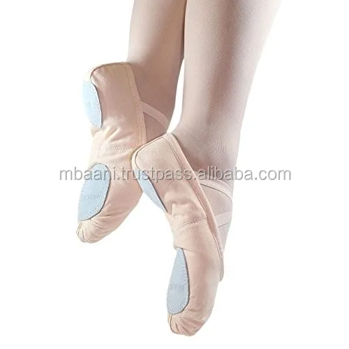 Ballet Slippers For Girls Classic Splitsole Canvas Dance Gymnastics