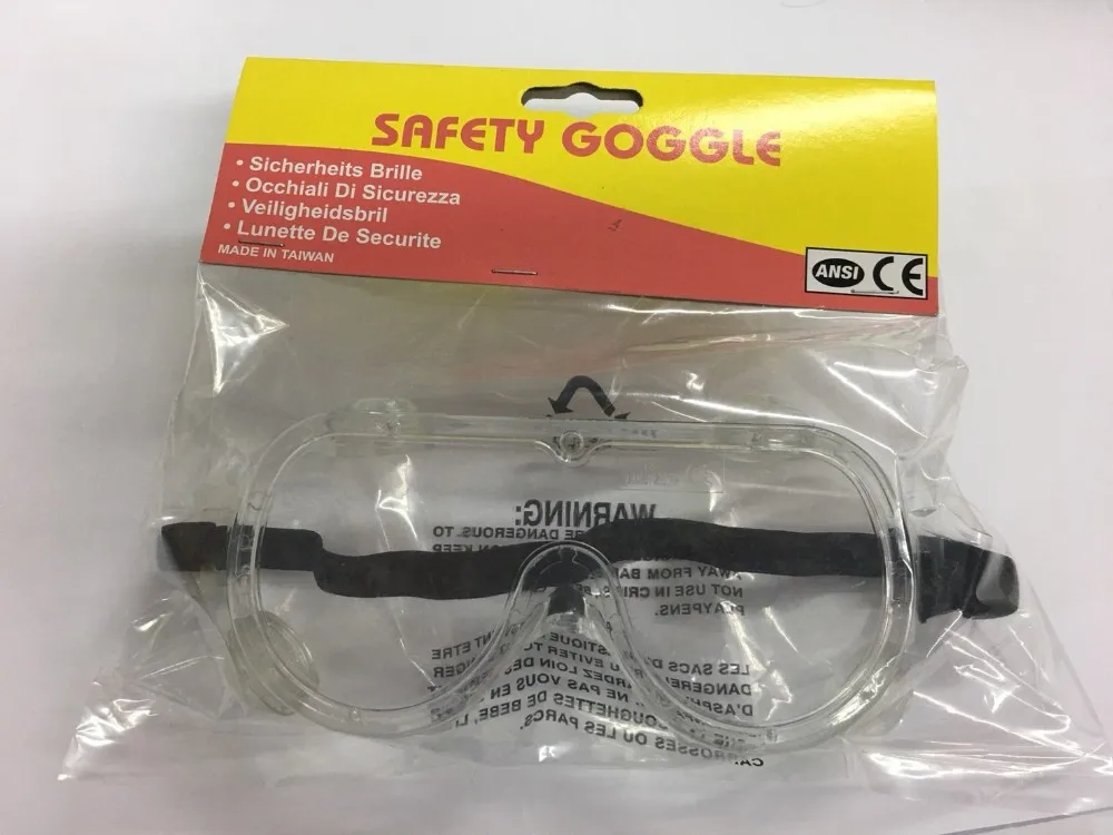 Industrial Safety Glasses Meets Ansi Z87.1 With Impact Resistant Pc