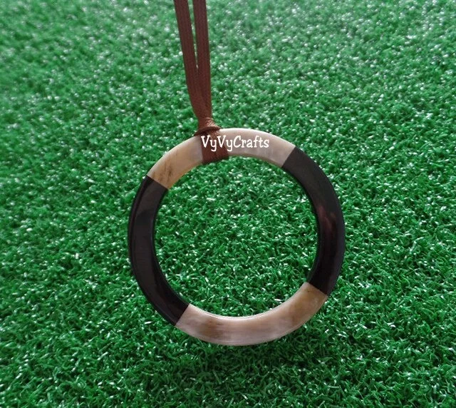 
Manufacturer Nice Natural Color 100% Genuine Buffalo Horn Pendant Jewelry VP530 