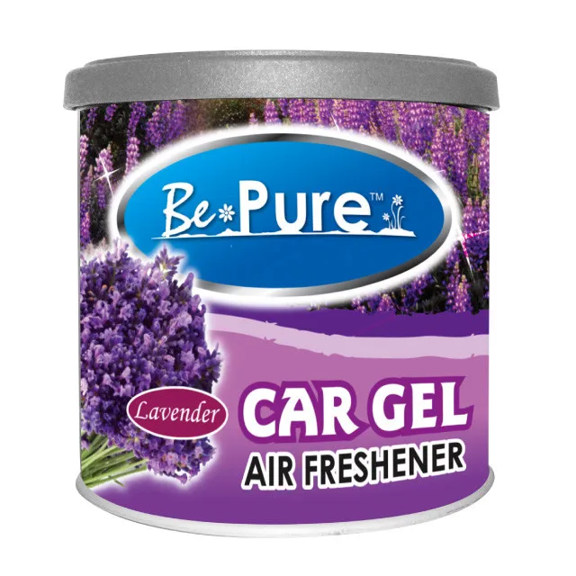 Malaysia Air Freshener Manufacturer Lavender Car Gel Air Freshener