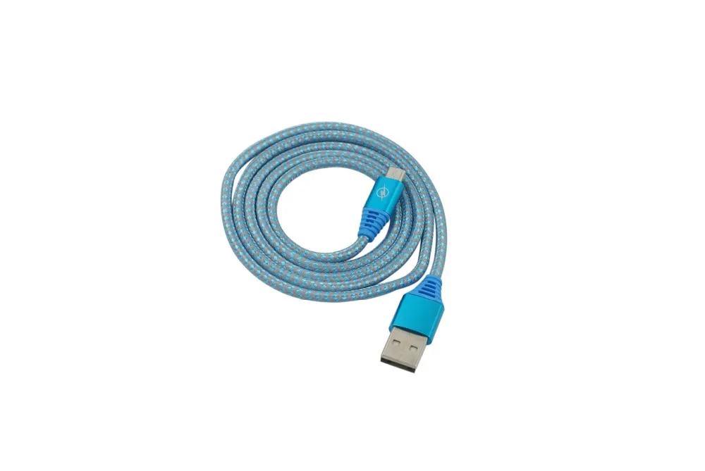 MIUSB High Quality 2A Micro USB Cable 1M Fast Charger Denim Braided Cable For samsung huawei - ANKUX.COM