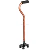 Senior Care Aluminum Adjustable Walking Quad