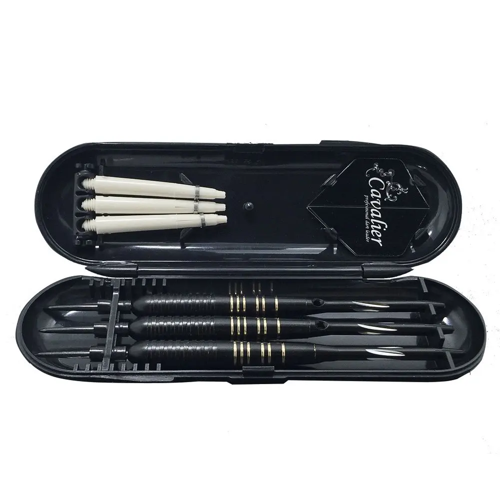Bradyinn 3 Pack Steel Tip Darts 23 Grams with Cases, Professional Metal Dart Tips Set Hard Steel Tips Torpedo Dart
