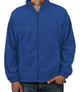 Men's polar fleece jacket with full Zip Men's polar fleece jacket with full Zip