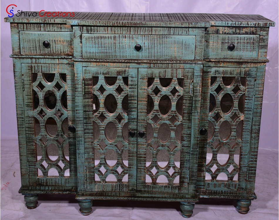 Mirrored Door Solid Wood Storage Accent Cabinet Sideboard With Mirror Mirrored Door Solid Wood Storage Accent Cabinet Sideboard With Mirror