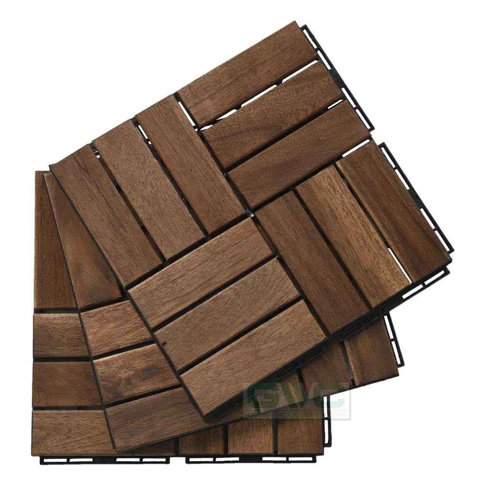 Outdoor Wood Flooring Acacia Wood Deck Tiles Wood Parquet Buy