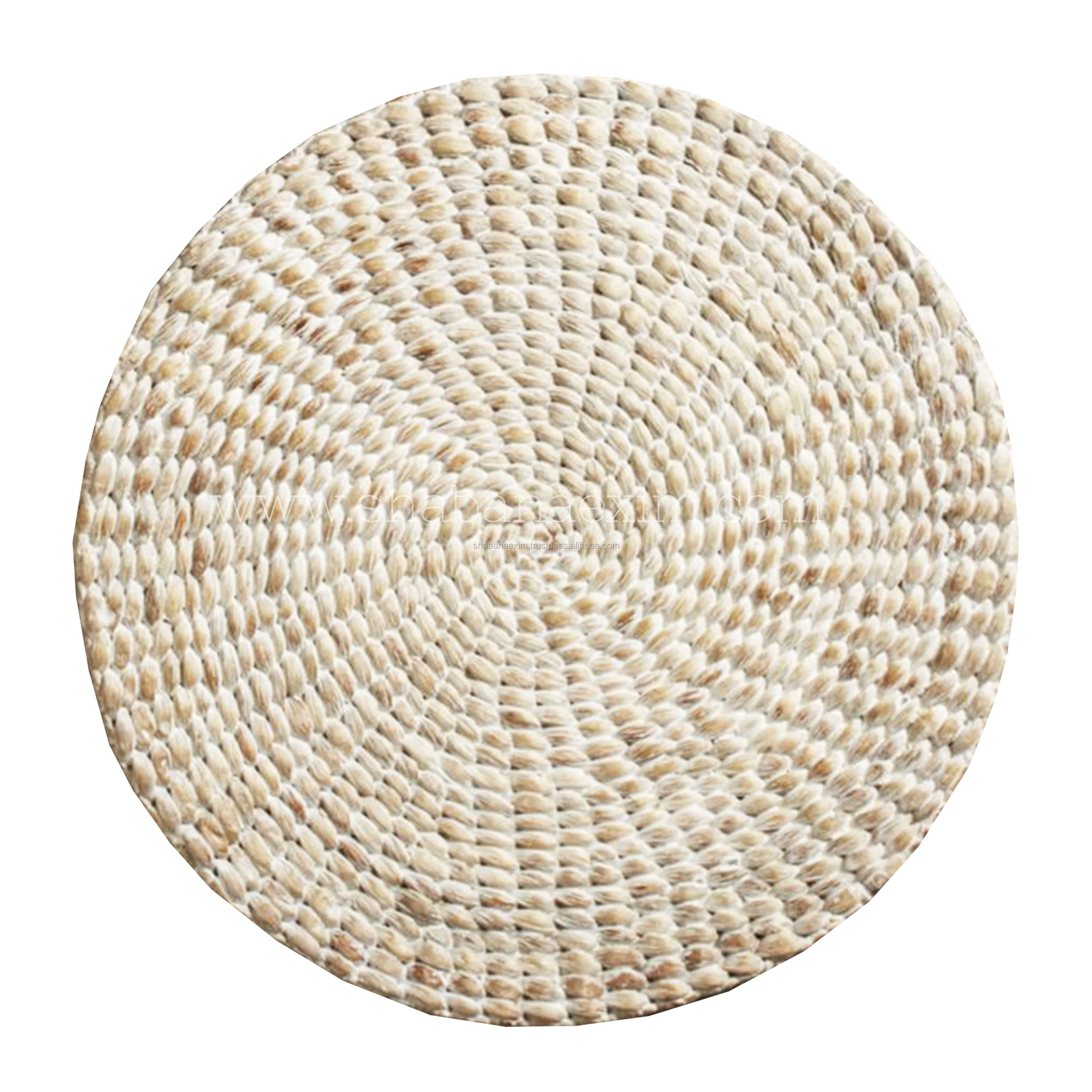 Jute Placemats For Living Room Kitchen Natural Placemats Round Handmade