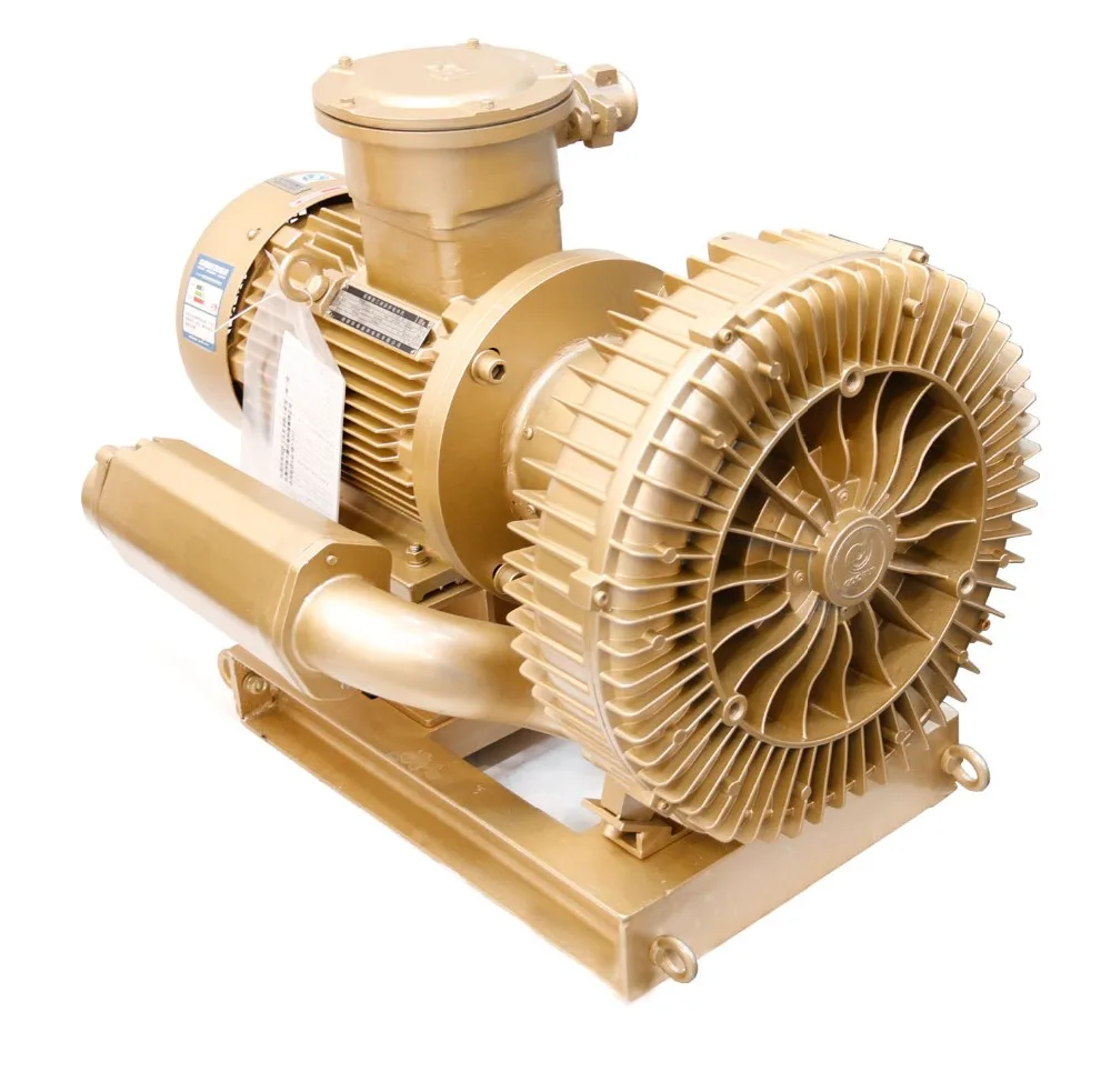 3 Phase Portable Dental Suction Used Air Blower Side Channel Blower