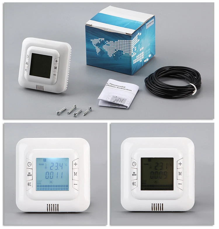 radiant heating thermostats