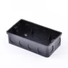 CE Durable switch box plastic enclosure 3x3 3x6 pvc electric junction box