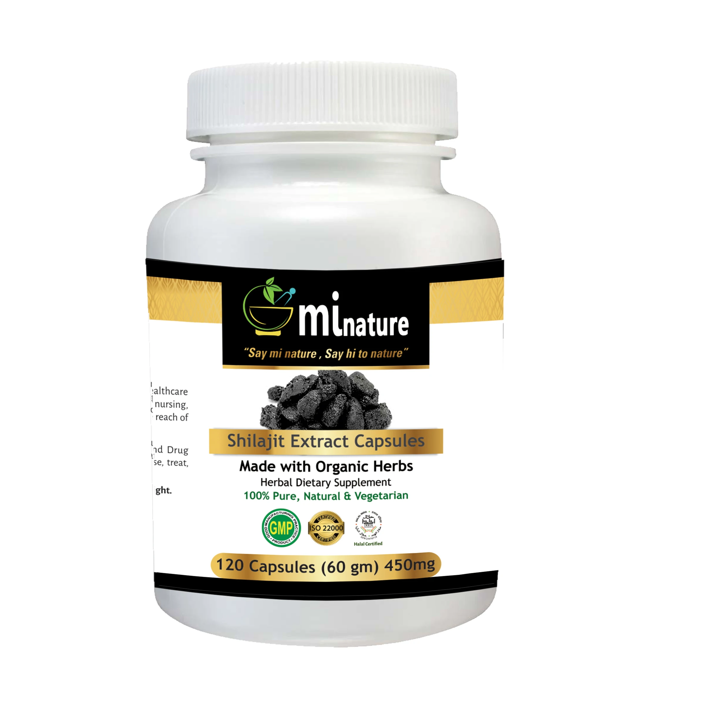 
mi nature Organic & Herbal Shilajit Extract Capsule / Health Supplement  (62000101301)