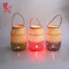 Half Painted Bamboo Candle Lantern/ Candle Holder/ Lantern Candle Holder