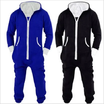 one piece sweatsuit mens