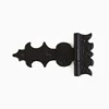 Hammered Hand Forged Black Cabinet Hinge