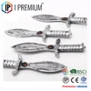 Kids Cheap Plastic 4pcs Vintage Silver Pirate Mini Sword Toy