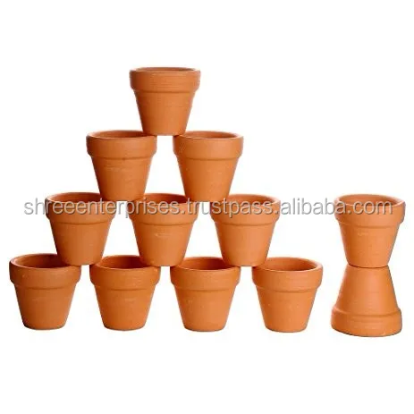 flower terracotta pot mini inches detailed succulent planter cm