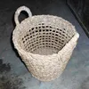 Net Sea Grass basket with handle