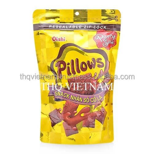 
[THQ VIETNAM ] Snack Pillow Oishi Chocolate Filling 100 g*50packs 