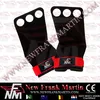NFM Weightlifting Crossfit WOD Gym Grip Fitness Training Palm Hand support Protection Cowhide Leather OEM ODM Customizable Logo