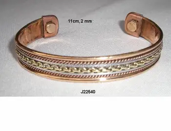 Magnetic Copper Bracelet With Patterns Wearing It Has Health Magnetic Copper Bracelet With Patterns Wearing It Has Health Benefits