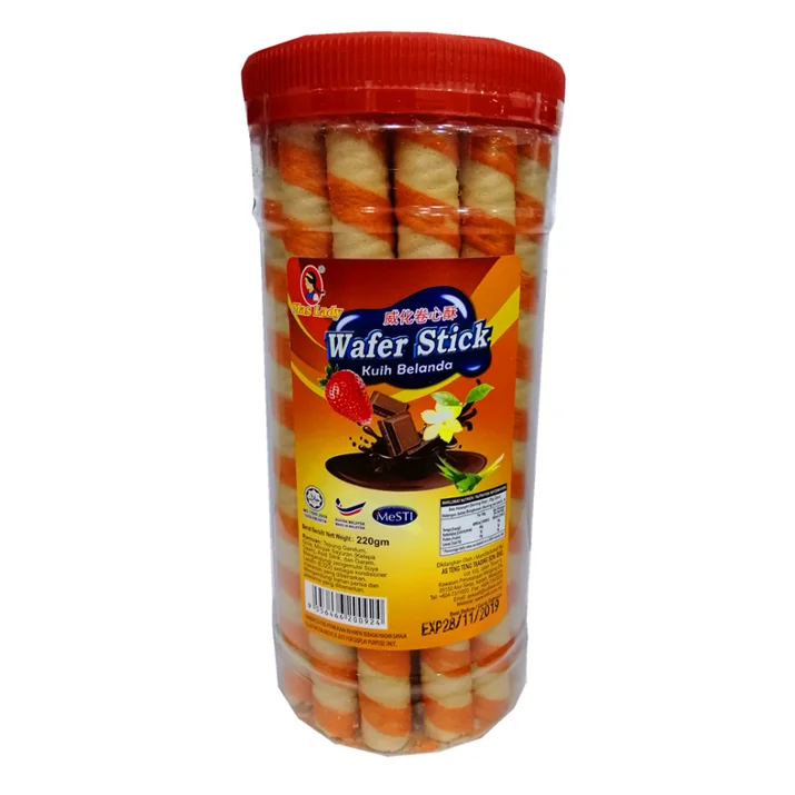 
200g Orange Flavour Wafer Stick 