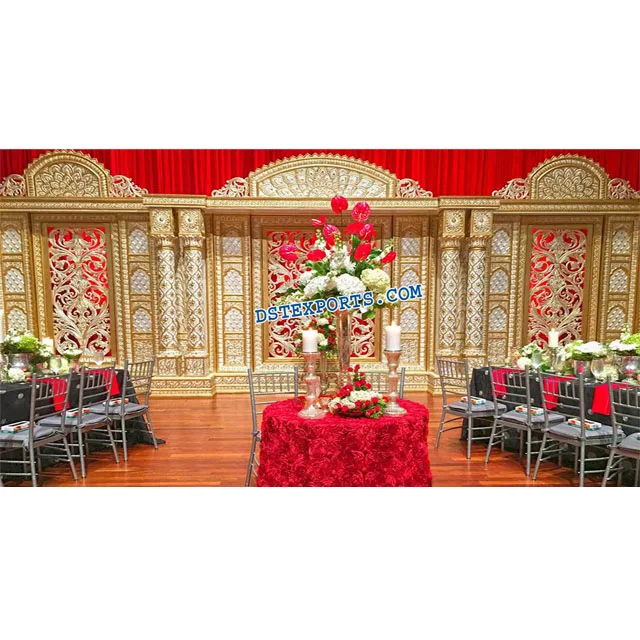 Splendid Indian Wedding Stage Decoration Indian Wedding Stage