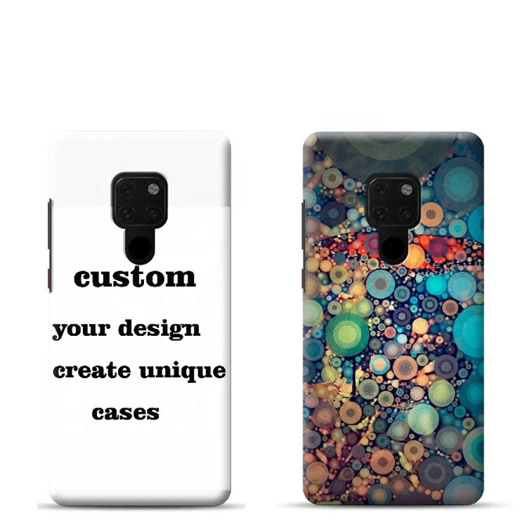 Factory Supplying Custom Print Picture 3D Blank Sublimation Printing Hard Cell Phone Cases For Huawei mate 20 Dropshipping