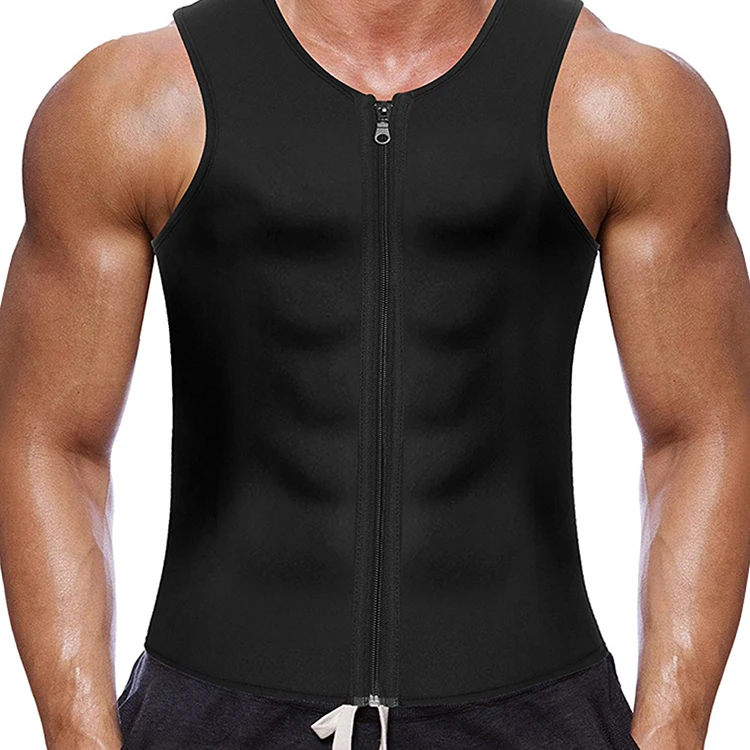 
Private Label High Quality Black Best Shapewear Neoprene Body Shaper Men Waist Trainer 
