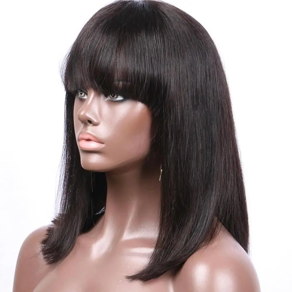 

Best Selling Short Lace Front Wigs Brazilian 10a unprocessed virgin hair human hair vendors lace frontal 12inch bob wig