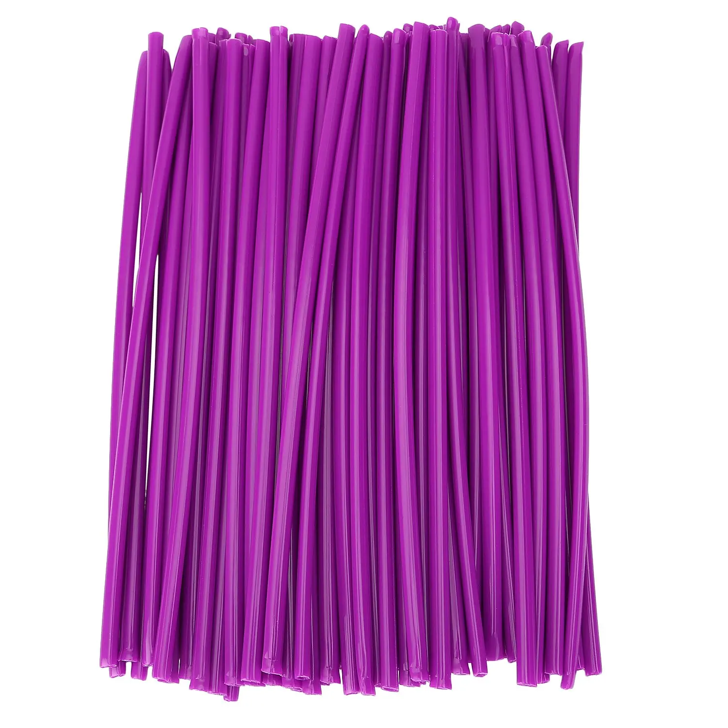 72pcs/lot Spoke Skins Covers,ECLEAR Universal Motocross Dirt Bike MX Enduro Off Road Wheel Rim Spoke Wraps Shrouds Skins Covers - Purple