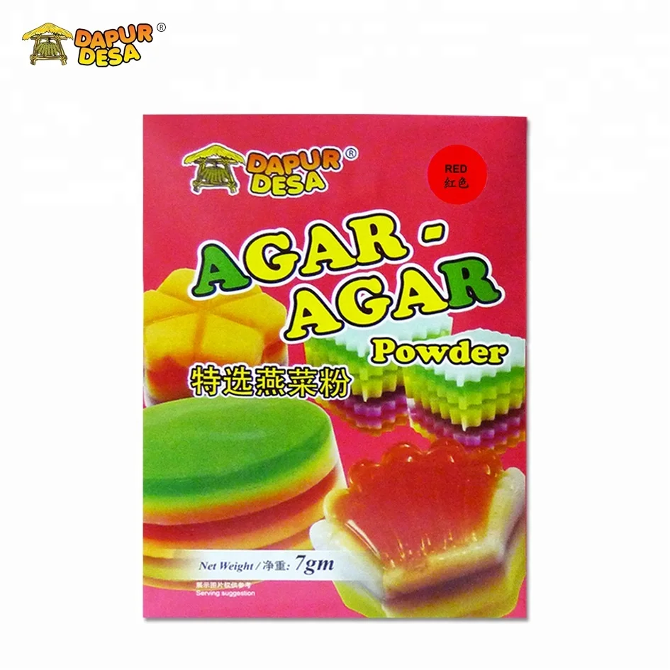 7g Dapur Desa Agar Powder Red Buy Agar Powder Powder Konnyaku Jelly Powder Product On Alibaba Com