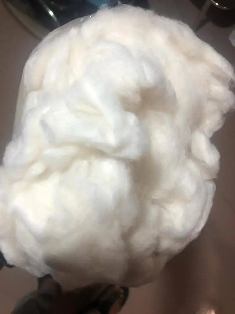 
High Grade available for Spinning Raw White Comber Noil Cotton waste 