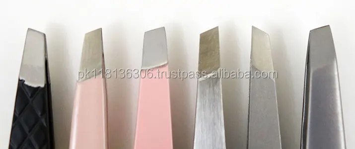 3pcs Eyebrow Tweezers in mirror case, new design