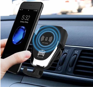 360 Degree Rotating Car Air Vent Wireless Charge Stand Pad