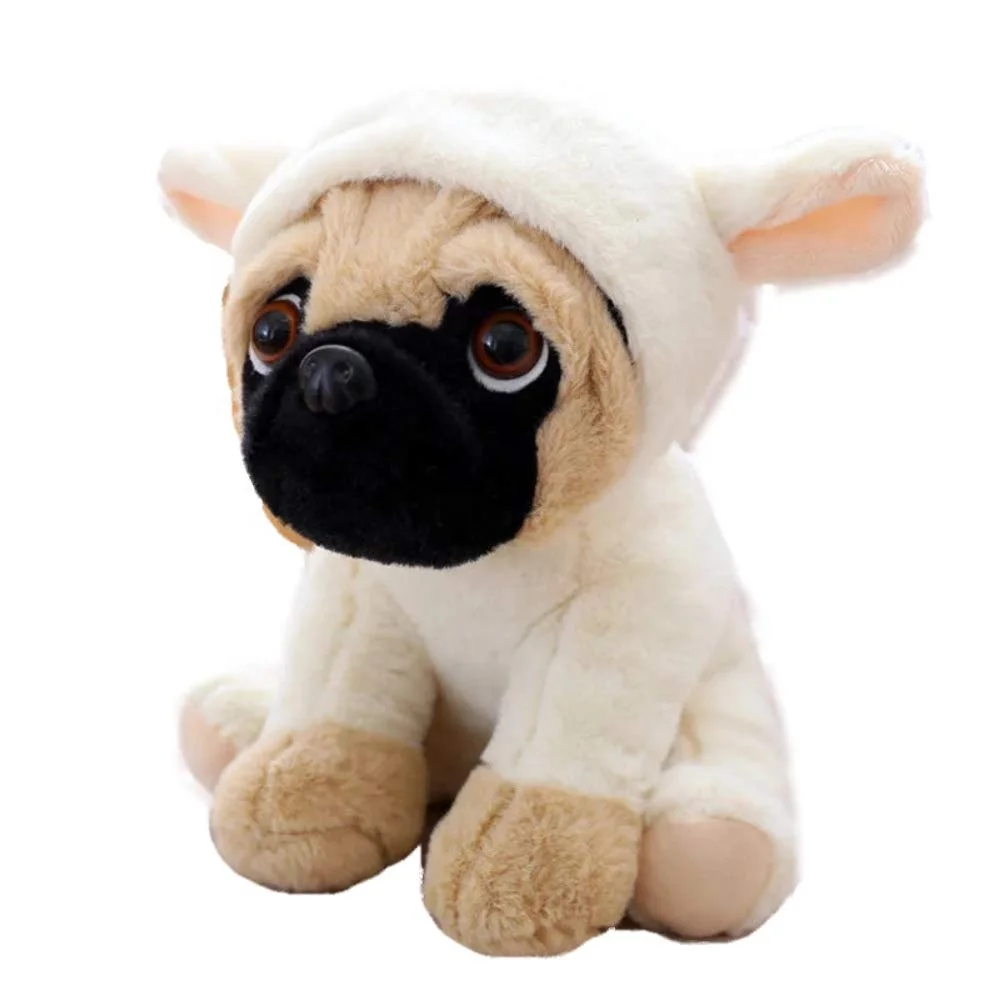 cuddly pug toy