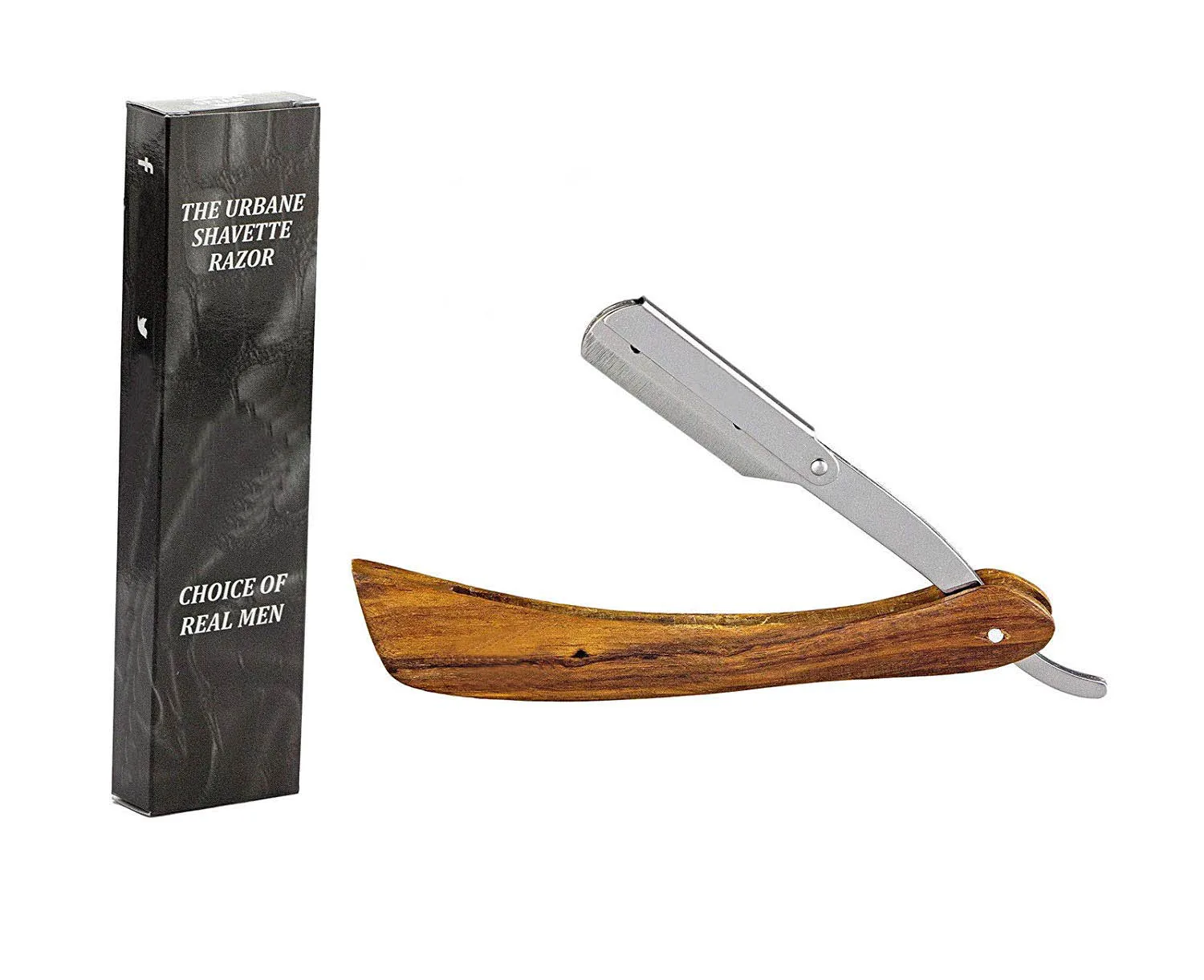Black And Gold Shaving Knife Barber Salon Straight Cut Throat Shaving