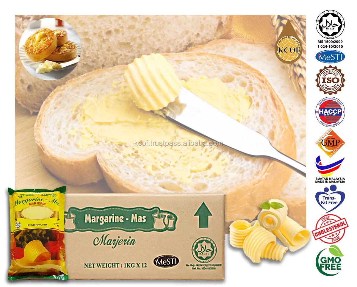1kg Halal Certified Bakery Margarine (premium Buttery Flavour) Buy