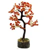 Red Carnelian stone Reiki Stone Artificial Tree