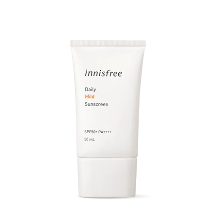 

Korean Cosmetic skin care Wholesale Private Label Innisfree Daily Mild Sunscreen SPF50+ PA++++50ml