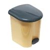 Plastic waste bins with lid trash storage used at home office I0416