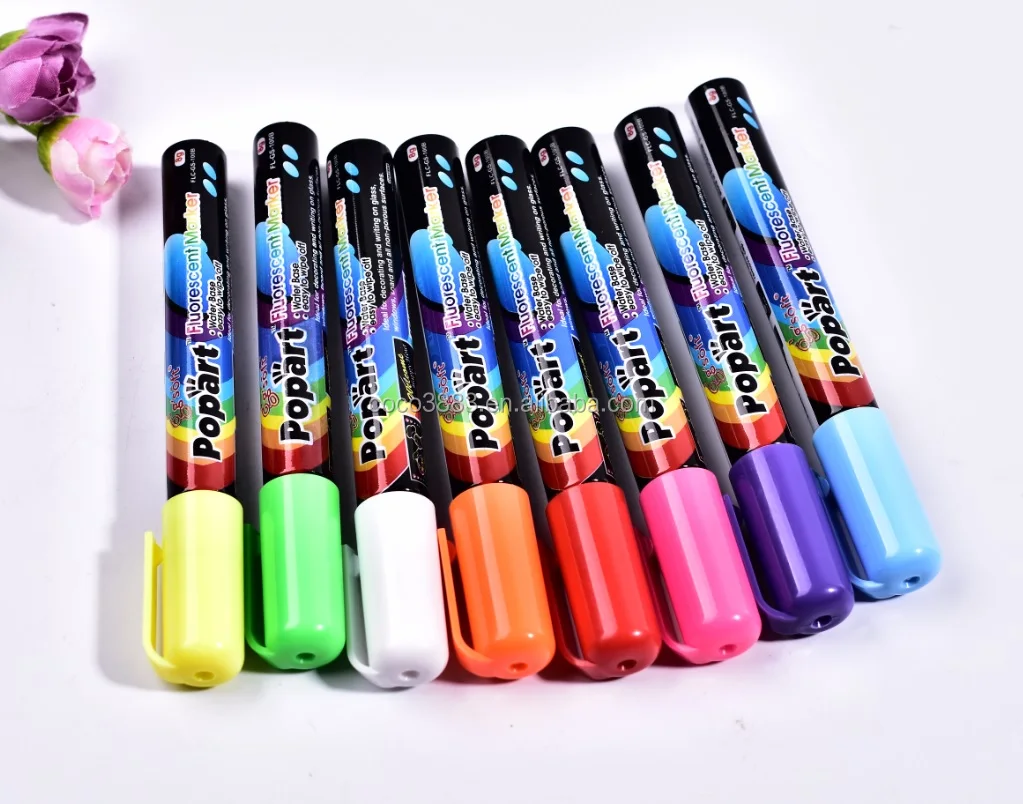 

4.5 mm Non toxic fluorescent water based liquid chalk