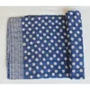 Source directly from wholesallers in India Handmade Indigo Blue Kantha Quilts