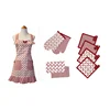 Kitchen Chef Cotton Apron Set from India
