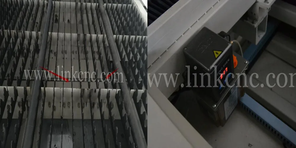 1530 500W cnc fiber optic laser cutting machine for metal