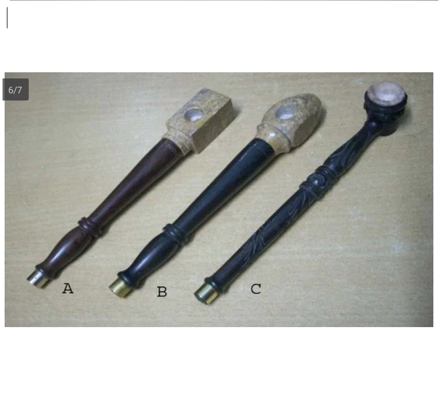 Wooden Medwakh Pipes 1