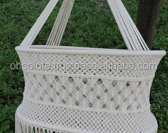 macrame bassinet pattern