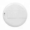 customized OEM LOGO bulk circle card usb flash drive 1gb, round card usb