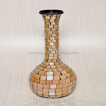 Tall Home Decor Mosaic Flower Vases Buy Tall Home Decor Mosaic Flower Vases Orange Mosaic Flower Vase Cheap Price Mosaic Flower Vase For Sale