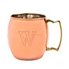 100% copper moscow mule plain barrel mug