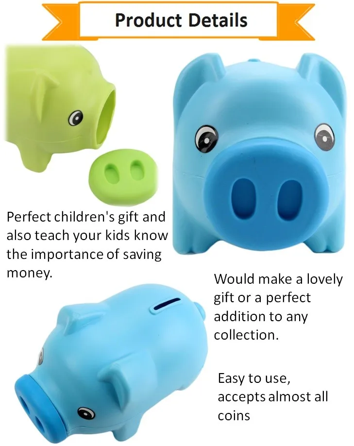 Direct Factory Wholesale Plastic Pig Piggy Banks Buy Pig Money Box Ps